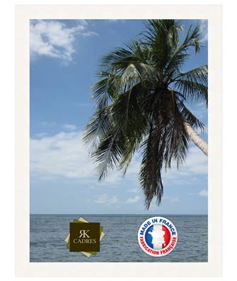 Cadre photo mural 10x15 / 10 x 15 Cadre Blanc 4.5 cm de largeur cadre en bois