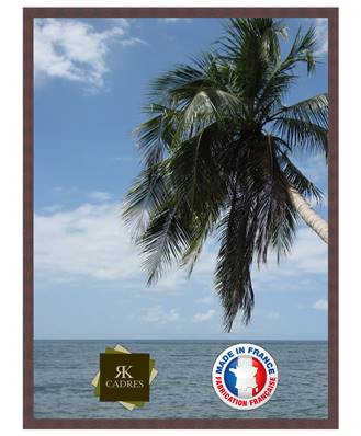 Cadre photo mural 10x15 / 10 x 15 Cadre Wengé 2 cm de largeur cadre en bois