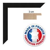 Cadre photo mural 10x15 / 10 x 15 Cadre Noir 3 cm de largeur cadre en bois