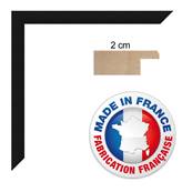 Cadre photo mural 10x15 / 10 x 15 Cadre Noir 2 cm de largeur cadre en bois