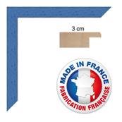 Cadre photo mural 10x15 / 10 x 15 Cadre Bleu Marine 3 cm de largeur cadre en bois