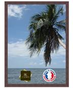 Cadre photo mural 10x15 / 10 x 15 Cadre Wengé 3 cm de largeur cadre en bois