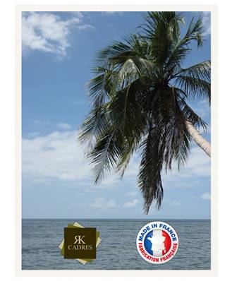 Cadre photo mural 41x67 / 41 x 67 Cadre Blanc 2 cm de largeur cadre en bois