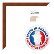 Cadre photo mural 10x15 / 10 x 15 Cadre Ramin Mat Teak 2.3 cm de largeur cadre en bois