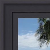 24 x 19 Cadres Caisse Americaine Noir, 4 cm de Largeur