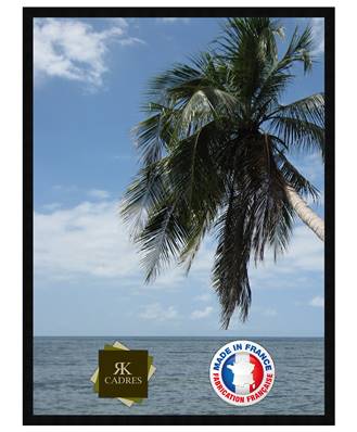 Cadre photo mural 10x15 / 10 x 15 Cadre Noir 2 cm de largeur cadre en bois