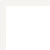 Cadre Photo avec Passe-Partout Noir pour image 13x13 ou 13 x 13 cm cadres Blanc 2 cm de largeur Cadre en bois