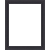 24 x 19 Cadres Caisse Americaine Noir, 4 cm de Largeur