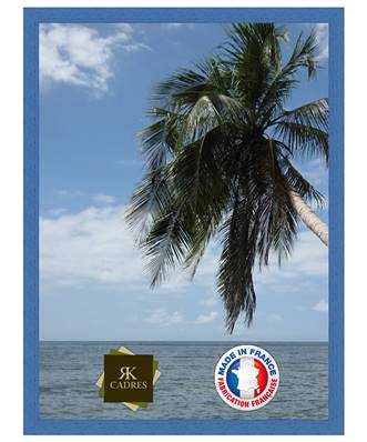 Cadre photo mural 10x15 / 10 x 15 Cadre Bleu Marine 3 cm de largeur cadre en bois