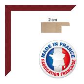 Cadre photo mural 10x15 / 10 x 15 Cadre Bordeau 2 cm de largeur cadre en bois