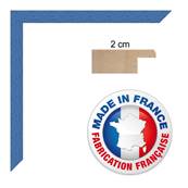 Cadre photo mural 10x15 / 10 x 15 Cadre Bleu Marine 2 cm de largeur cadre en bois