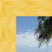 Cadre photo mural 10x15 / 10 x 15 Cadre Jaune Moutarde 2 cm de largeur cadre en bois