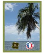 Cadre photo mural 10x15 / 10 x 15 Cadre Vert Olive 3 cm de largeur cadre en bois